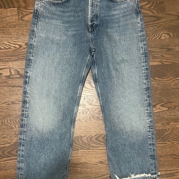 NWT AGolde Fran Jean with Cuff Size 27 - Picture 8 of 8